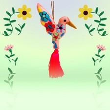 Mexican Hummingbird Keychain