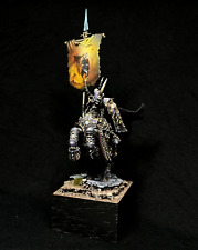 Slaanesh Chaos Knight Varanguard Everchosen Warhammer Painted Freehand Banner