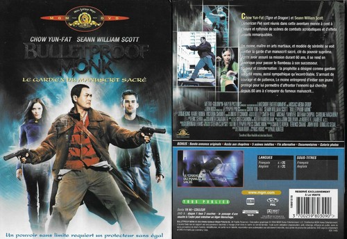 Dvd bulletproof monk avec - monk,