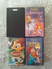 LOTTO 4 VHS DISNEY - OLIVER &