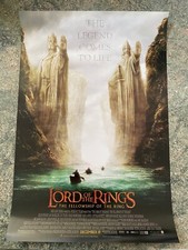 Il Signore degli Anelli La Compagnia dell'Anello 2001 Orig. Locandina film 13"x20"