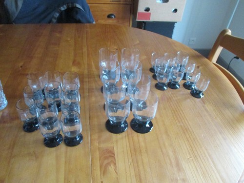 Verre porto en cristal - 1,