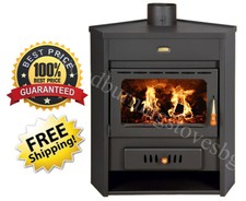 Termostufe Stufa A Legna Boiler Log Burner Acqua Calda Prity AM W12 12kw. EEK-A