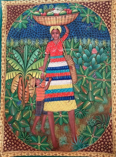 Dipinto arte haitiana
