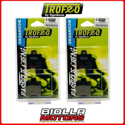 Kit pastiglie freno trofeo - pastiglie,