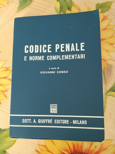Codice penale giovanni conso - codice,