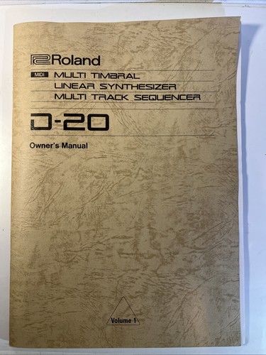 Roland midi - roland, d-20