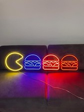 Insegna Neon Hamburger