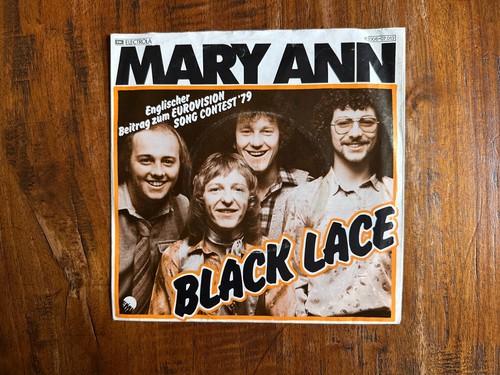 Black lace mary ann - black,