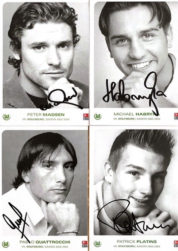 Autografi vfl wolfsburg - autografi,