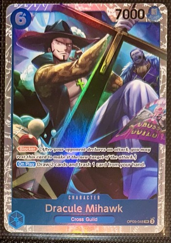 Bandai dracule mihawk op09 - mihawk, op09-048
