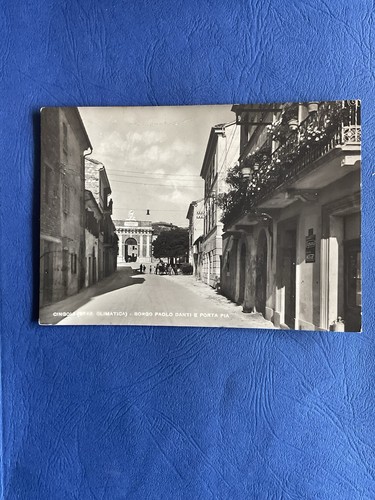 Cartolina cingoli borgo - ,