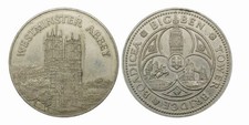 MEDAGLIA A USO TURISTICO BOADICEA BIG BEN TOWER BRIDGE WESTMINSTER ABBEY  (C213)