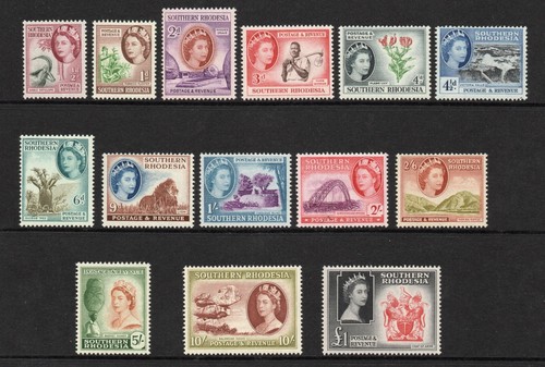 Southern rhodesia 1953 set - southern,