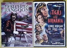 I FALCHI DI RANGOON (1942) + LE TIGRI DELLA BIRMANIA (1945) - 2 DVD NoEditoriali