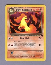 Pokémon DARK RAPIDASH 60 HP
