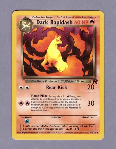 Pokemon dark rapidash - pokemon, hp