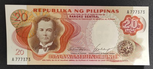 Filippine banconota pesos - filippine, 20