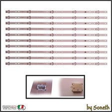 KIT 10 BARRE LED TV PER QBELL