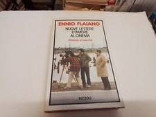 ENNIO FLAIANO-NUOVE LETTERE D'AMORE AL CINEMA-RIZZOLI-1990, 8s24