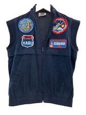 Gilet Levi’s denim vintage anni '80.Toppe Stati taglia media