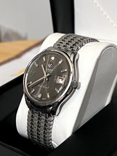  Orologio Rado Green Horse 6 1179 quadrante nero data automatico raro 30 gioielli