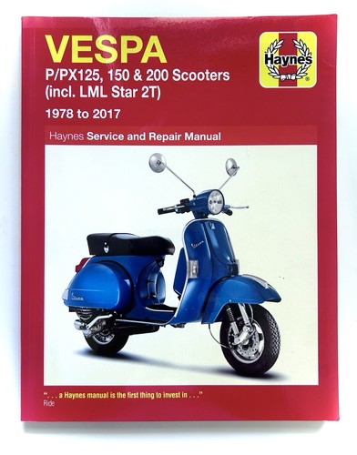 Haynes vespa px125 150 - haynes,