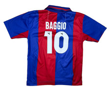 maglia calcio vintage FC Bologna Diadora Roberto Baggio 1997 1998 Granarolo JR