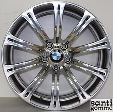 1 CERCHIO IN LEGA 9,5 X 19 " ET 23 BMW M3 e90 e92 ORIGINALE RIVERNICIATO 2283556