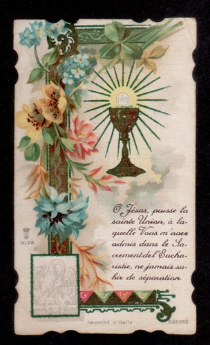 Antico santino holy card - holy,
