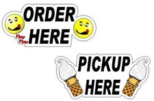 2 Ice Cream Pickup Order