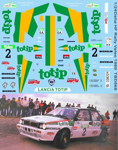 Decals per lancia - per,