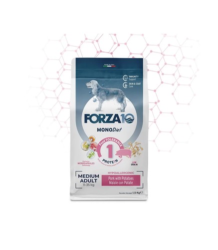 Forza dog medium - medium, diet