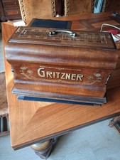Antica macchina da cucire Gritzner circa 140 anni, ottime condizioni