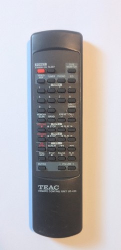 Teac 425 telecomando - teac, unità