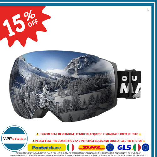 Maschera sci snowboard - maschera,