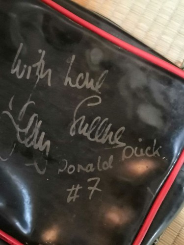 Borsa barry sheene - barry, autografata