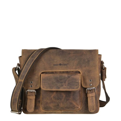 Borsa tracolla pelle marrone - borsa,