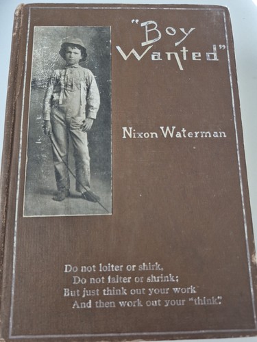 Boy wanted nixon - by,