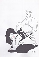 Disegno Di Donna Nuda - 109