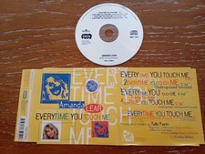 AMANDA LEAR RARO MINI CD y 1995 every time you touch me SEXY POP ITALO DISCO
