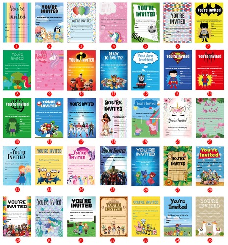 Inviti compleanno bambini - inviti,