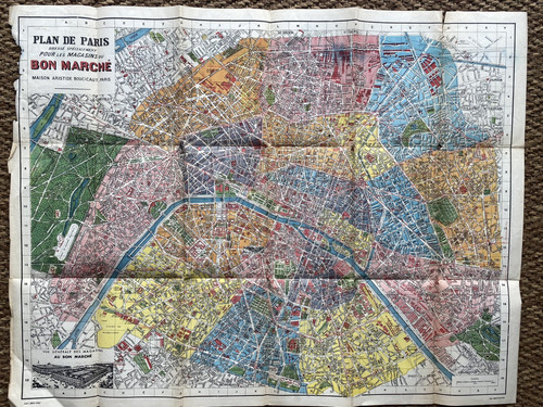 Ancien plan paris des - paris,
