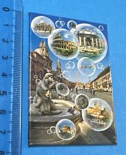 ROMA PIAZZA NAVONA CALAMITA MAGNETE FRIGO FRIGORIFERO VINTAGE