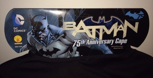 Batman 75th anniversary cape - batman,