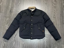 Piumino uomo vintage Schott NYC nero bomber imbottito isolato taglia S