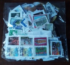 Busta FRANCOBOLLI usati vecchi