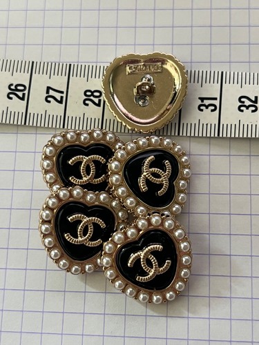 Boutons chanel vintage - 5,