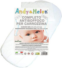 A013 Completo Antisoffoco per Carrozzina, Composto Da Materassino E Cuscino