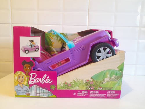 Barbie jeep spiaggia mattel - jeep,